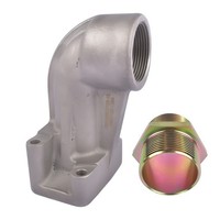 AuspuffkrüMmer Aus Edelstahl FüR Yanmar Gm 2GM 3GM 3HM 3YM 128370-13610 Bogen