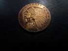 1911 Gold Quarter Eagle $2.50 Indian Head Coin High Grade