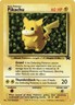 1999 Pokemon Pikachu #1 "ivy" Black Star Promo NM  WOTC Wizards