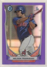 2014 Bowman Prospects Chrome Retail Purple Refractor Nellie Rodriguez Nelson 0b2