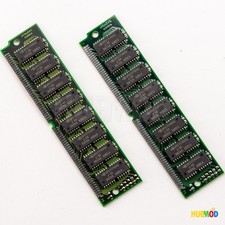 Lot of 2 Hyundai 16MB HYM532414AM-60 SIMM 60ns NON-ECC EDO 72-pin Memory Modules