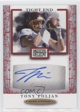 2021 Sage Premier Draft Auto Red Tony Poljan #A139 Auto 0w8