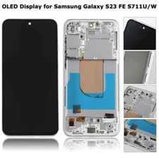 OLED Display LCD Touch Screen Assembly For Samsung Galaxy S23 FE S711U/W Silver