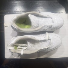 agloat shoes pre-owned womens retractable roller skates us size 4 white