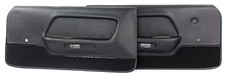 1970 Mustang Door Panels Deluxe Mach 1 Shelby - Pair Black