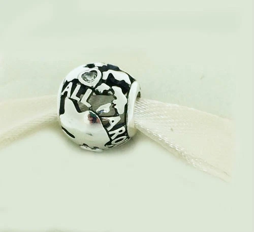 GENUINE PANDORA All Around The World Openwork Charm 791718CZ FREE DELIVERY
