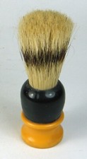 Vintage STAG SHAVING BRUSH B 1185 - Sterilized Boar Bristles Set in Rubber