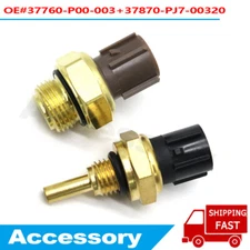 2PCS Coolant Temperature Sensor & Switch For Honda Accord Civic CR-V Odyssey US