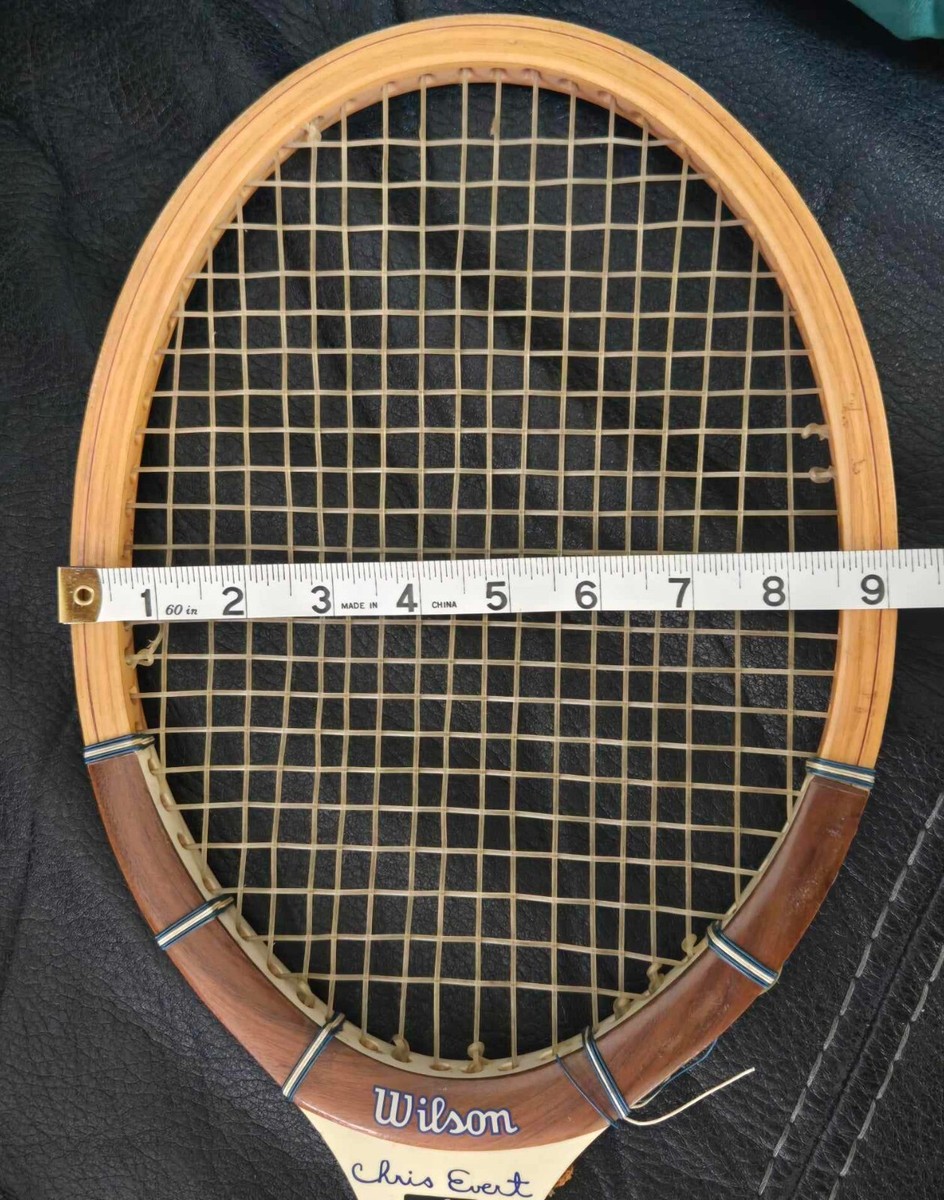Vintage Collectible Wilson Chris Evert Autograph Tennis Racket