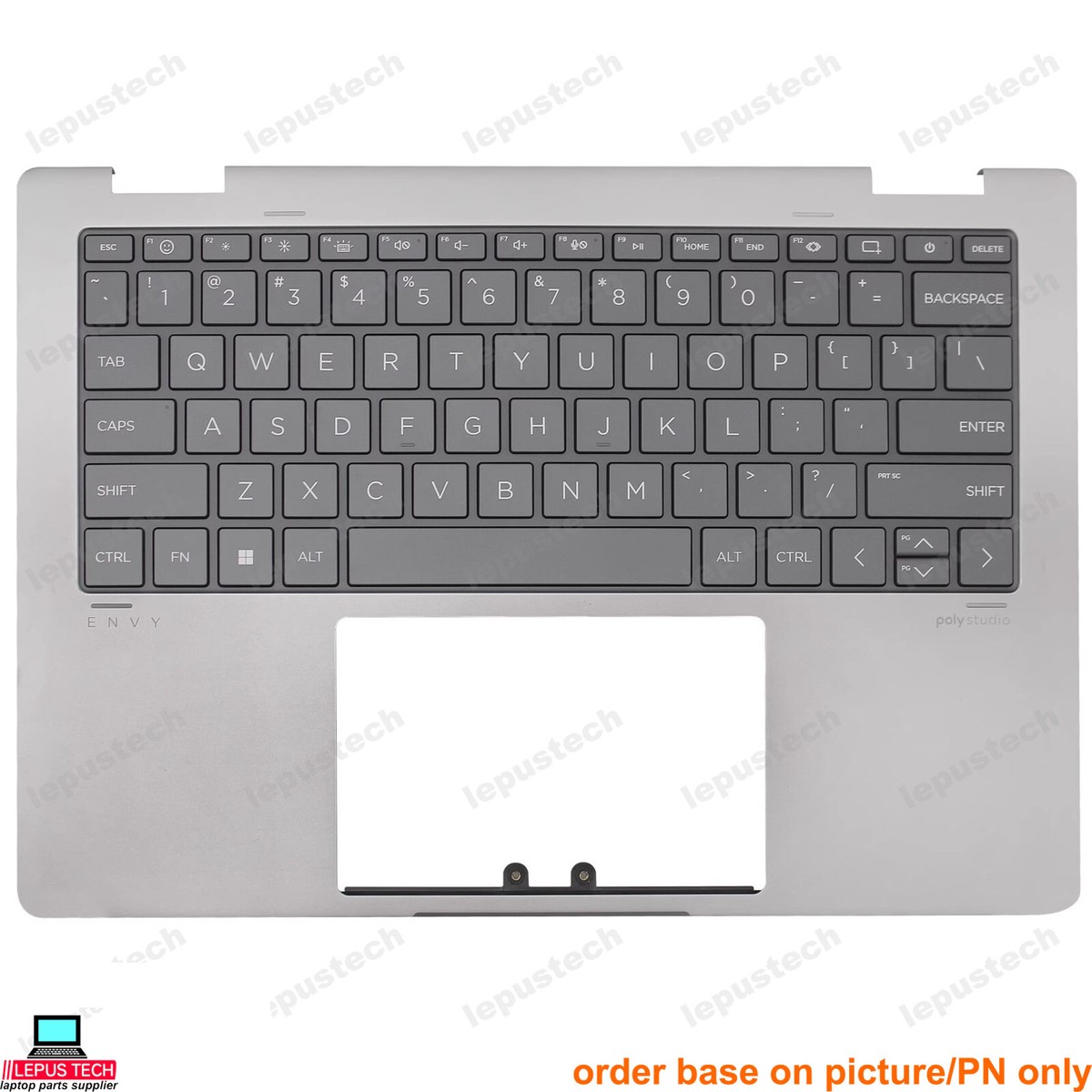 HP ENVY X360 14-FA 14-FC TPN-C173 2in1 silver backlit US keyboard 