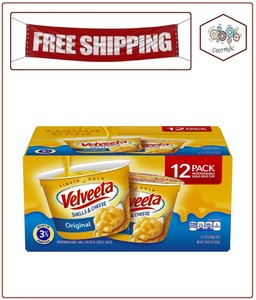 Velveeta Schalen Kase Mikrowelle Makkaroni Und Kase 2 39 Unzen Tassen 12 Ct Ebay