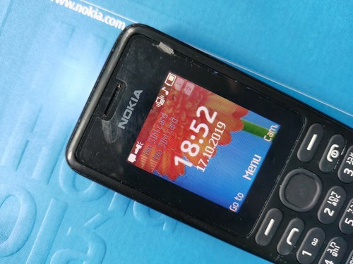 Nokia 108 FM Radio Dual SIM mobile phone Russian Hebrew Arabic keyboard - 第 10/12 張圖片