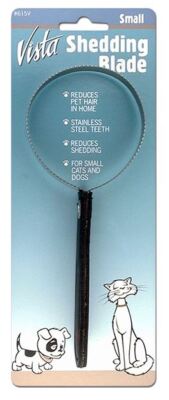 Miller Forge Vista Stainless Steel Dog Shedding Blade, Small DMI615V