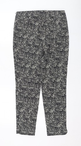 Gerard Darel Womens Black Cotton Blend Carrot Trousers Size W36 L26 - Picture 2 of 12