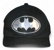 Batman Baseball Cap/Hat Kids - Snapback Black/Silver DC Comics
