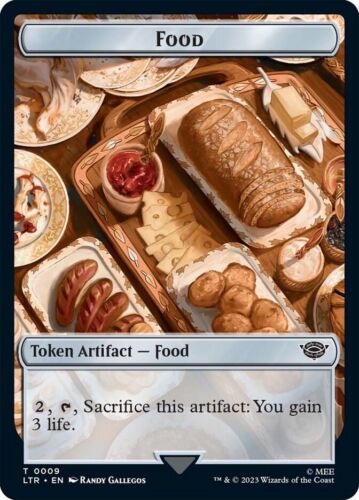Magic the Gathering (mtg): TLTR: Food (009)  (x 4) - Picture 1 of 1