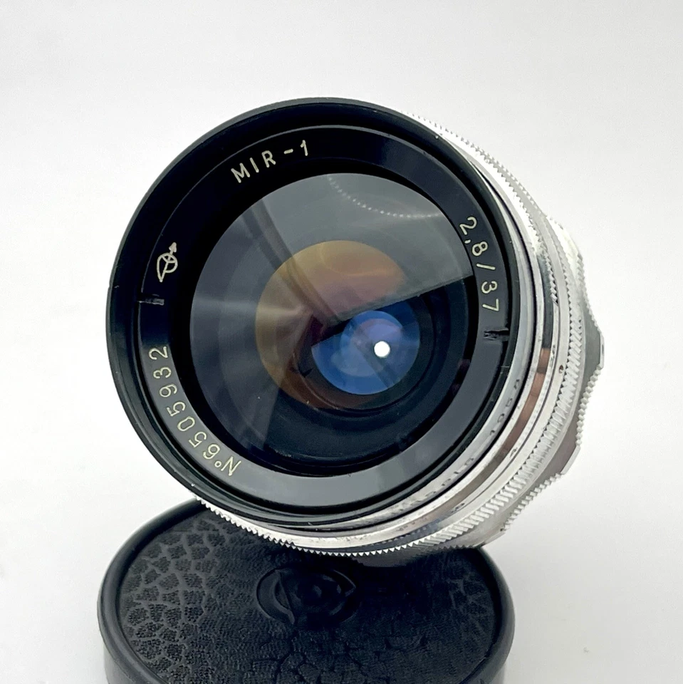 Grand Prix Brussels 1958 Silver Mir-1 2.8/37 Lens M39 Mount M39/M42 SLR - Image 2 of 4