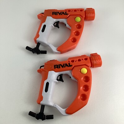 Nerf Rival Flex XX1-100 Curve Shot Rotating Muzzle Soft Ball Blaster Guns Hasbro