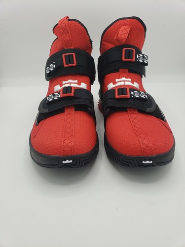 Nike Lebron Soldier XIII 13 SFG AR4225-600 Para Hombre Rojo Blanco Negro  Jordan | eBay