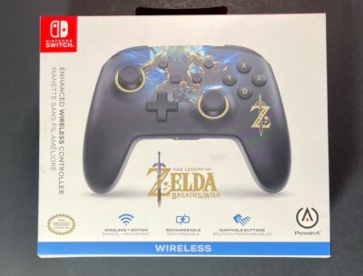 Official Nintendo Switch Enhanced Wireless Controller Link vs