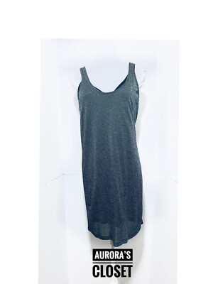 Rag & Bone M Black Dawson Dress Striped 2fer Tank NWT $225