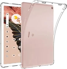 For Google Pixel Tablet 2023 Clear Case Ultra-Thin Lightweight Soft TPU Cover