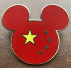 China Disney Pin Mickey Head Flag — photo 1