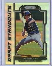 2021 Panini Prizm Draft Picks Draft Standouts Prizms Silver #10 Jackson Jobe
