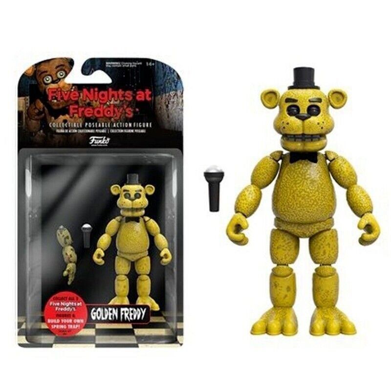 FNAF FIVE NIGHTS AT FREDDY'S Springtrap SET of 5 Articulated