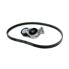2x Kit de tensor de cinturón acanalado en V 1.8 2.0T para VW Bora Jetta Golf Beetle AUDI A3
