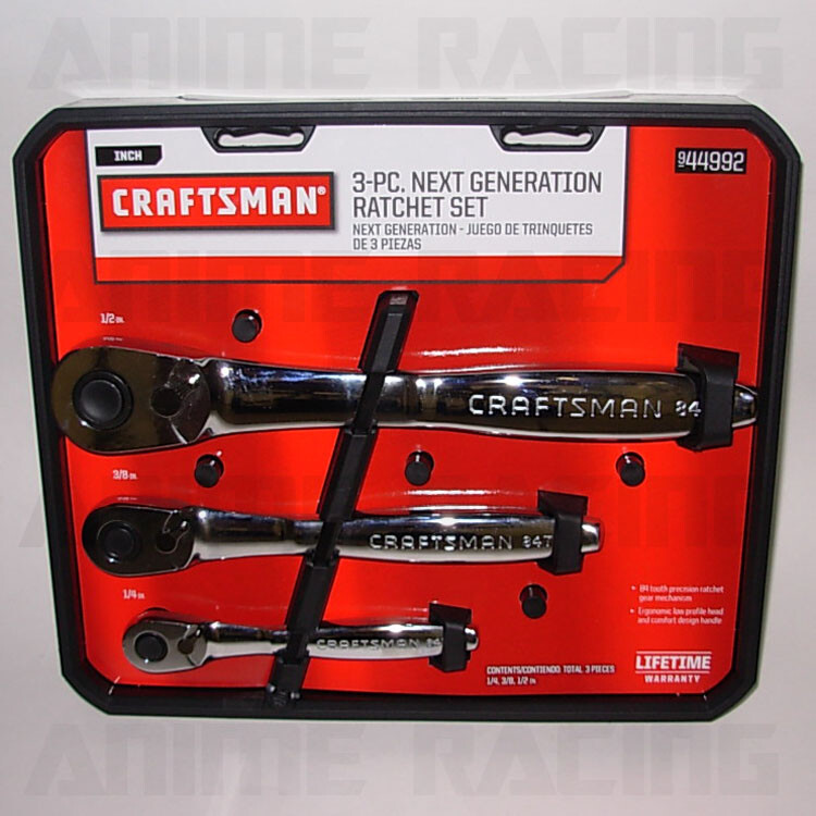 NEW NOS SEARS CRAFTSMAN TOOLS 3PC NEXT GENERATiON THiN PROFiLE