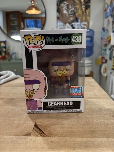Gearhead Funko 2018 Fall Convention Limited Edition Animation #438 Rick Morty