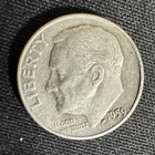 1959D Roosevelt Dime - Circulated Condition - 90% Silver - US Coin