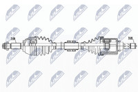 Antriebswelle NTY NPW-NS-146 FüR Nissan Juke F15 DIG Dci