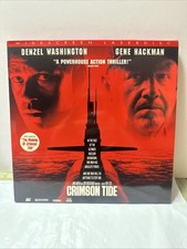 "Crimson Tide" Widescreen Laserdisc LD - Denzel Washington