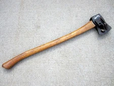 Vintage Chopper 1 Splitting Maul Axe with Original Wood Handle Made in USA