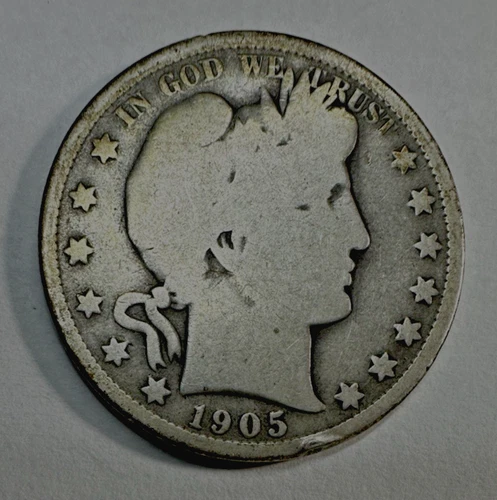 1905-O Barber Half Dollar 914 VG better date 505,000 minted