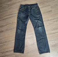 Levi's 501 Original Men's Jeans 32x32 Dark Wash Straight Leg Button Fly Denim