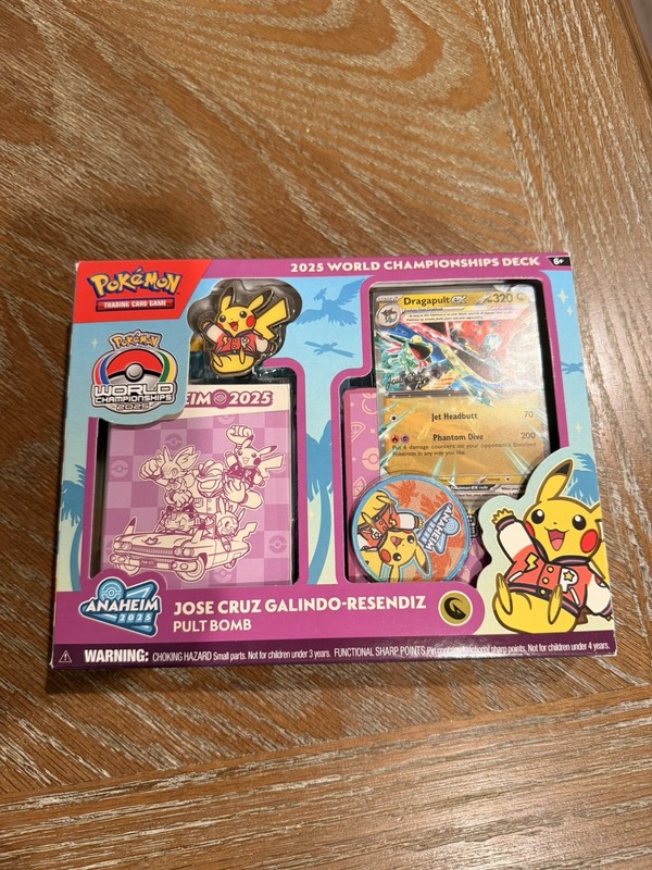 Pokémon 2025 World Championships Deck Pult Bomb Jose Cruz Galindo-Resendiz 