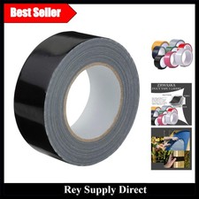 Eco-Friendly Super Sticky Duct Tape 25M x 48MM - Heavy Duty Black Gaffer Tape 0.44 per metre