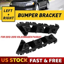 Left & Right Side Front Bumper Retainer Bracket For 2012-2015 Volkswagen Passat
