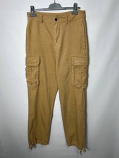 Vintage streetwear y2k Karl Kani Corduroy Velour Cargo pants Sz S