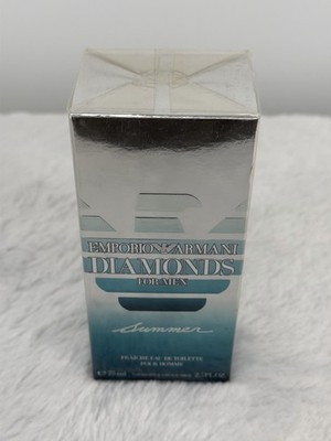 Armani Diamonds for Men Summer EDT 75ml 2.5oz   Sealed   Emporio Armani