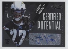 2014 Certified Potential Mirror Signatures /399 Jason Verrett #P-JV Auto 4h5