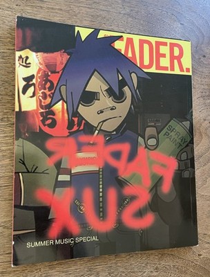 RARE The Fader Magazine Issue 8 Fall 2001 Summer 2001 Summer Music Gorillaz