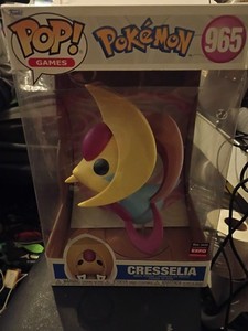Funko POP! Games Pokémon Cresselia #965 C2E2 2024 Shared Exclusive 10” Jumbo!