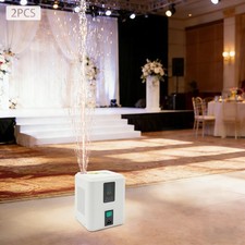 2Pcs Vertical Cold Spark Machine Mini Stage Effect Portable Spark Machine 350W