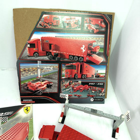 LEGO Racers Ferrari F1 Truck 8153 With Box and Instructions