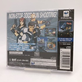 Sega Saturn Gun Controller Virtua Cop 2 HSS-0152 Lot of 2 CRT TV only Tested