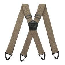 Heavy Duty Elastic Suspenders for Men Trouser Braces Work Pants Support Strap